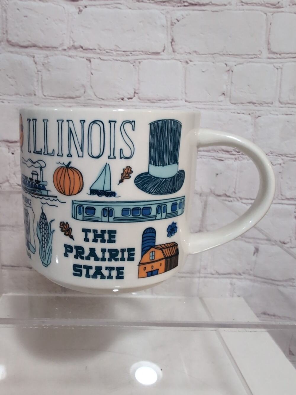 Starbucks Illinois Been There Series Coffee/Tea Mug 14 Oz 2019 NWT